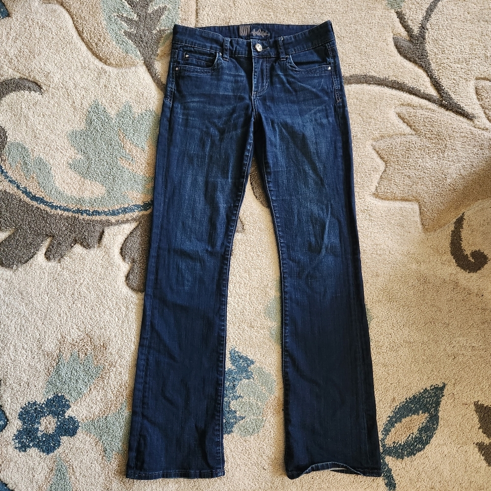 Kut From The Kloth Low Rise Bootcut Dark Wash Jeans Women's Size 4